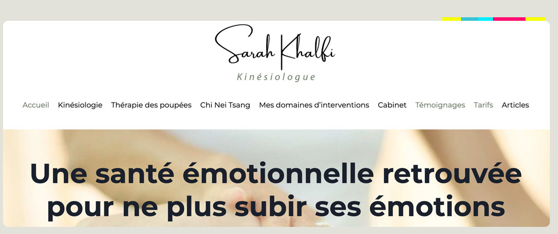 Kinesiologue Sarah Khalfi Paris kinesioiparis