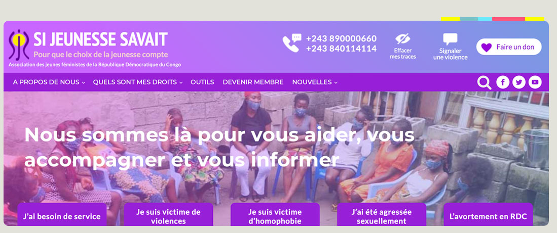 Site féministe contre les violences sexuelles